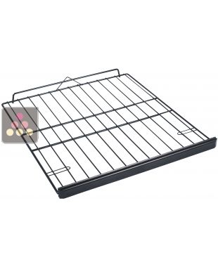 Steel wire storage shelf with wooden front  CLIMADIFF