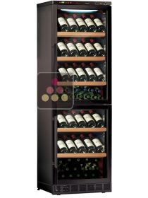 Combined 2 Single temperature built-in wine service or storage cabinets CALICE