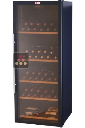 Single temperature wine service cabinet