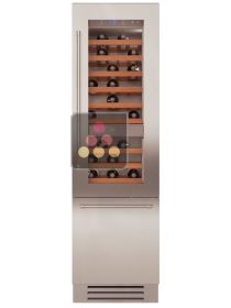 Multipurpose built-in wine cabinet with tri-mode compartment - Light Design KITCHENAID