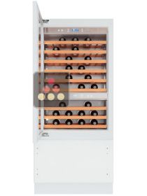 Multipurpose built-in wine cabinet for ageing and service with tri-mode compartment KITCHENAID