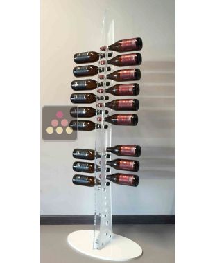 Free Standing display in Plexiglass for 24 bottles SOBRIO