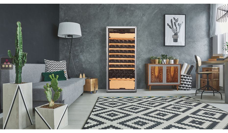 Multi-Purpose Ageing and Service Wine Cabinet for fresh and red wines - Sliding shelves