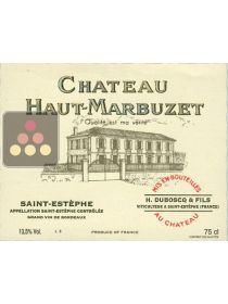 Red Wine Haut Marbuzet - Saint Estèphe - 2011 0,75 L Sélection Vin