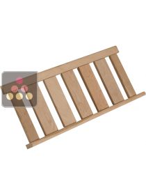 Oak presentation shelf for Prestige cabinets La SOMMELIERE