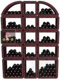 Wine bottle racks made of lava stone - Multi 200 bottles MULTI