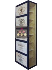 Wooden storage rack for 16 bottles CAVIDÉCO PIERRE GOUJON