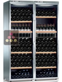 Combined 2 Single temperature wine service & storage cabinets CALICE