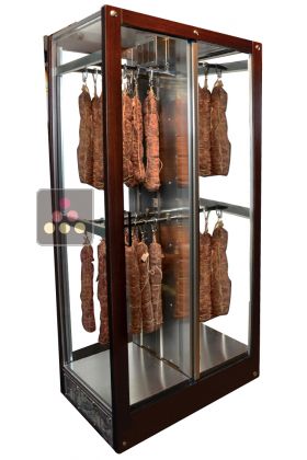 4-sided refrigerated display cabinet for storage or service of delicatessen