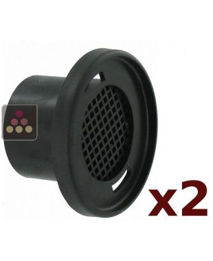 Set of 2 active carbon filter for CLIMADIFF wine cabinet 
 CLIMADIFF