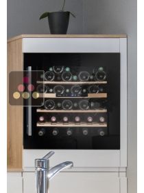 Single temperature built in wine service cabinet CLIMADIFF