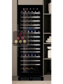 Built-in wine conservation and service cabinet with 3 temperatures LE CHAI