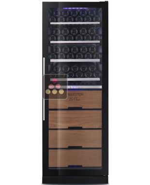 Dual temperature wine ageing and service cabinet - Exhibition model LE CHAI