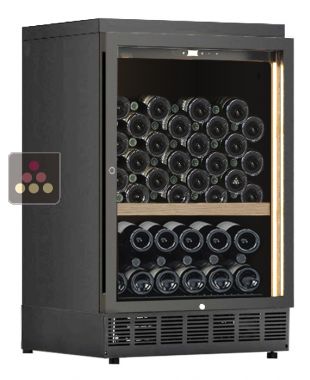 Built-in single temperature wine cabinet for wine storage or service CALICE