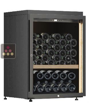 Freestanding single temperature wine cabinet for service - Sliding shelves CALICE