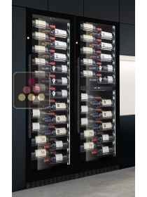Built-in combined 3 Single temperature wine service or storage cabinets LE CHAI