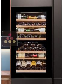 Dual temperature built in wine service cabinet - Push/Pull opening AVINTAGE