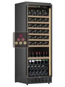 Single temperature built-in wine cabinet for storage or service - Sliding shelves and sliding drawer CALICE