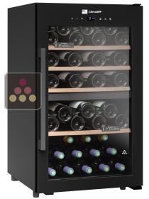 2 temperature wine cabinet for service and ageing CLIMADIFF
