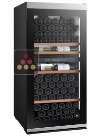 Connected 2 temperature wine cabinet for service and storage  CLIMADIFF