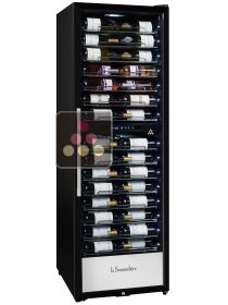 Double-temperature wine cabinet for service or storage La SOMMELIERE