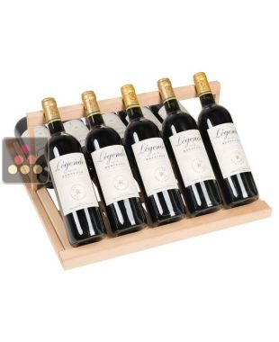 Wooden display rack for APOGEE cellars, width 45.5 cm La SOMMELIERE