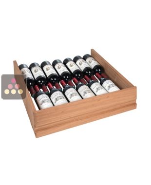 Sliding drawer for lying bottles, width 59 cm CLIMADIFF