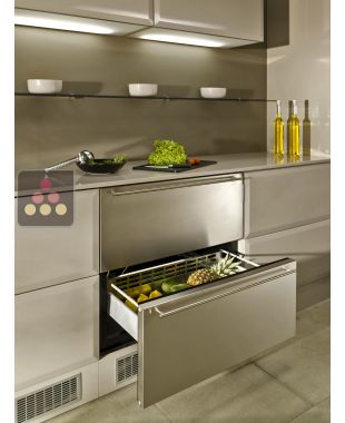 Built-in Drawer fridge with stainless steel front NORCOOL