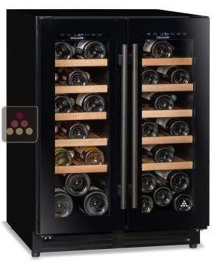 Dual temperature wine cabinet for service CLIMADIFF