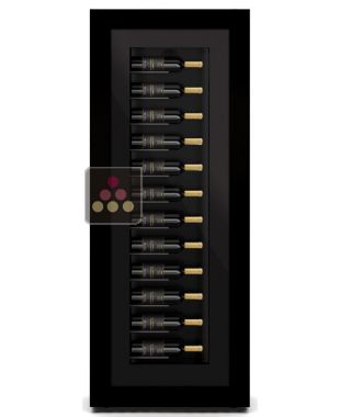 Refrigerated wine frame display for 12 bottles CALICE DESIGN