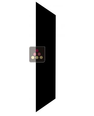 Left side panel for Calice Design TECA display case - All black finish CALICE DESIGN
