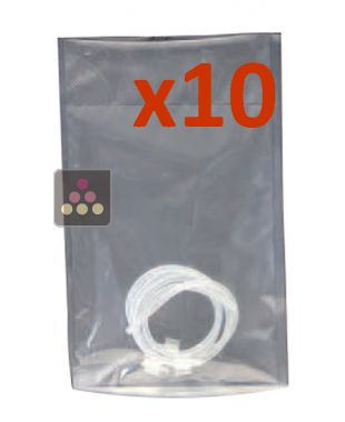 10 sets of 1 dip tube kit + 3 filters WINEFIT