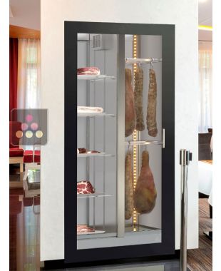 Professional built-in display cabinet for cured meats CALICE DESIGN