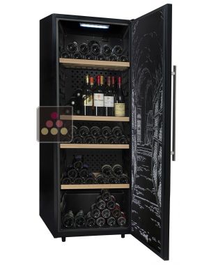 Mono-temperature wine cellar for storage or Multi-temperature wine cellar for serving CLIMADIFF