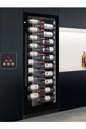 Built-in single temperature wine service or storage cabinet