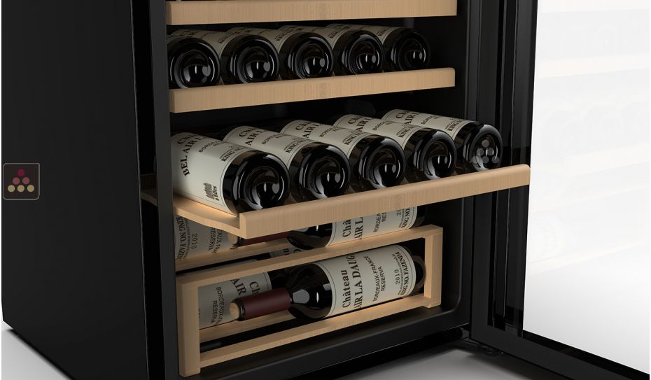 One temperature wine service cabinet