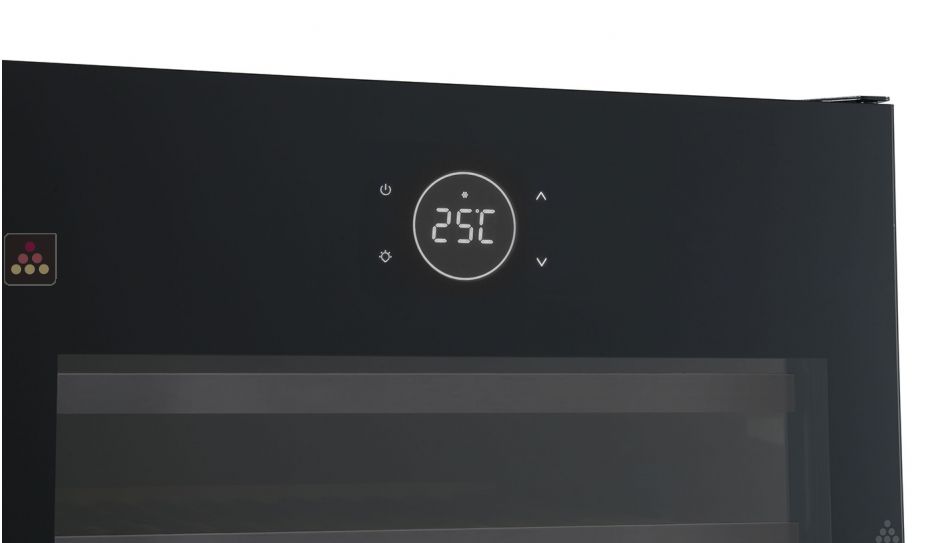 Single temperature wine service cabinet