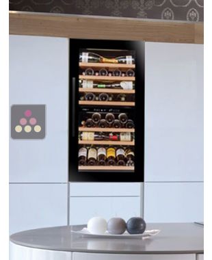 Dual temperature built in wine service cabinet AVINTAGE
