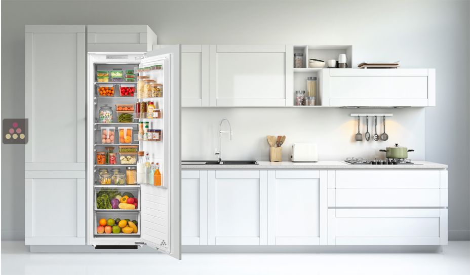 Built-in refrigerator with customizable front panels  - 304L