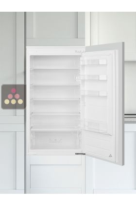 Built-in refrigerator with customizable front panels  - 205L