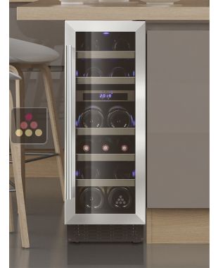 Dual temperature built in wine service cabinet - 72cm door LE CHAI