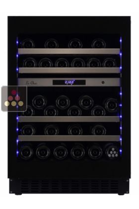 Dual temperature built in wine cabinet for storage