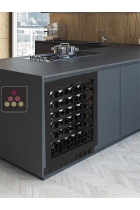 Single temperature built in wine service cabinet - 72cm Door