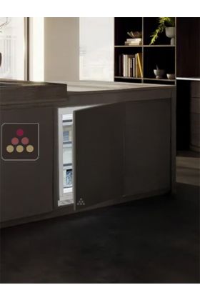 Mini Freezer : can be fitted under counter with decorative panel coverable - 87 Litres
