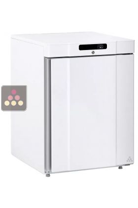 Table top white solid door negative cabinet - 77L