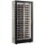 Wine display cabinet - Pro - 3 glazed sides - Flat frame -  Horizontal display - 38cm deep