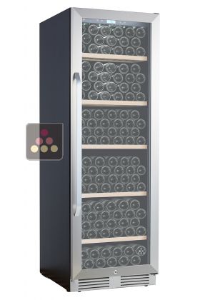 Single-temperature wine cabinet for service or storage