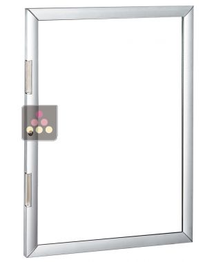 Glass door with silver profile for Artevino Wine Cabinet Oxygene  ARTEVINO