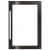 Black door for wine cabinet Le Chai LMN480