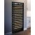 Built-in single temperature wine ageing or service cabinet - Sliding shelves - Full Glass door